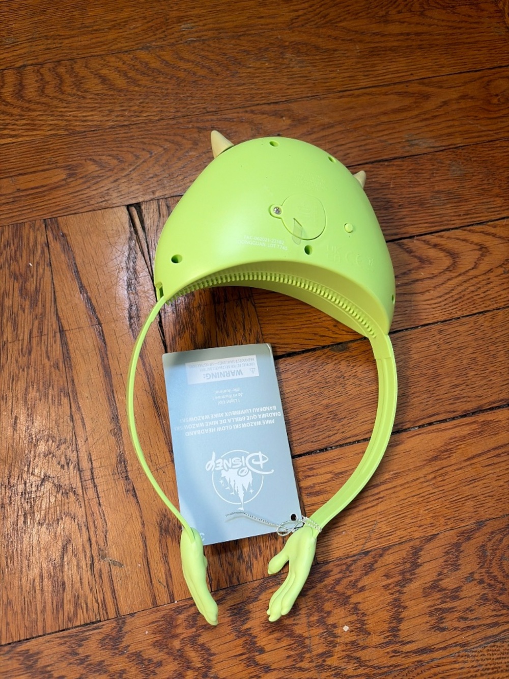 Mike Wazowski Glow Headband NWT - Picture 2 of 2